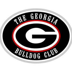 the georgia bulldog club logo vector
