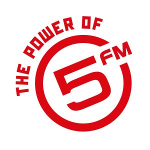 the power of 5fm logo vector