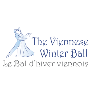 the viennese winter ball le bal dhiver viennois logo vector