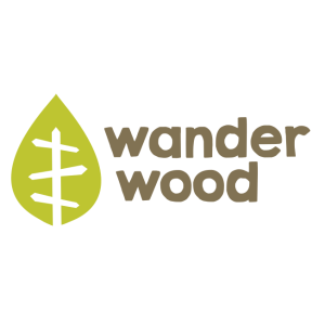 wanderwood lodges logo vector