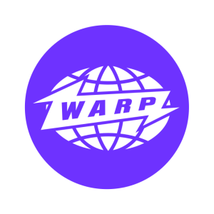 warp records logo vector