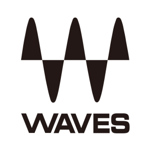 waves audio logo vector