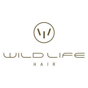 wild life hair logo vector