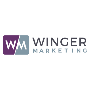 winger marketing logo vector