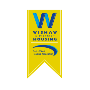 wishaw and district housing logo vector