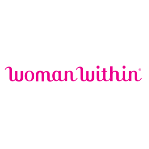 woman within logo vector