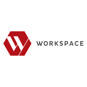 workspace commercial interior design event logo vector