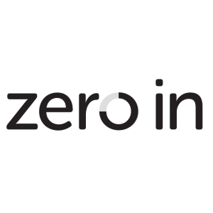 zero in digital marketing logo vector