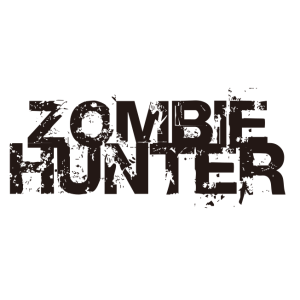 zombie hunter logo vector