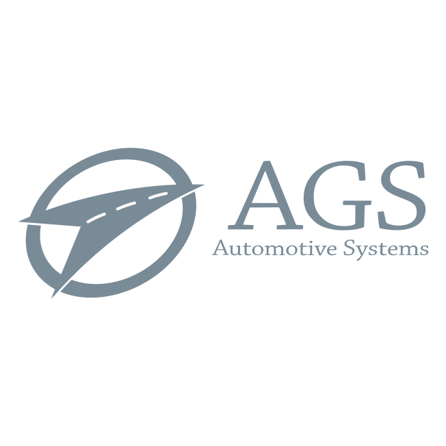 Logo for ags plumbing, a plumbing and gas installation firm, a flame where  part is red and part is blue to symbolise the heating and the water in a  professional clip art