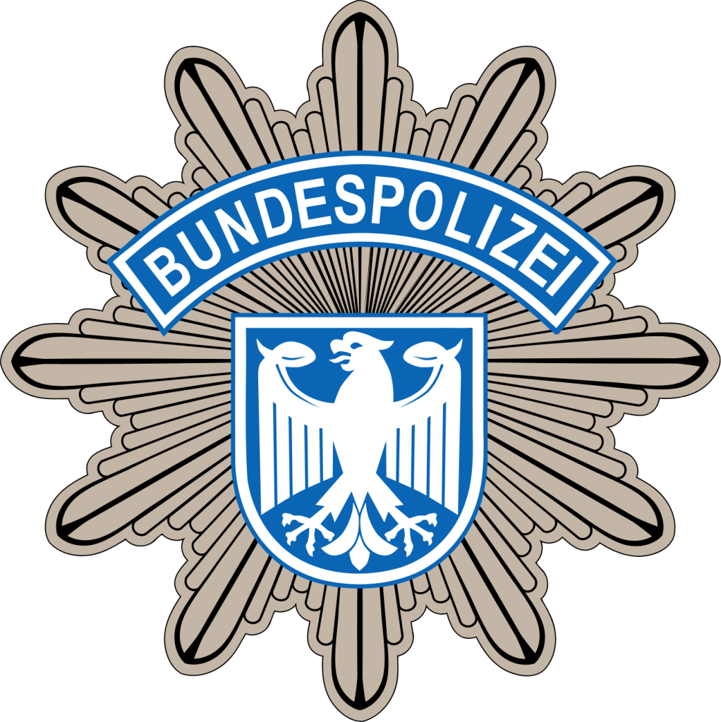 Bundespolizeistern blau 1