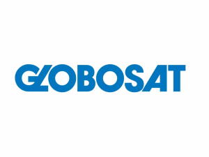Globosat Wordmark Blue Old