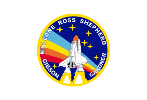 NASA STS 27 Mullane Ross Shepherd
