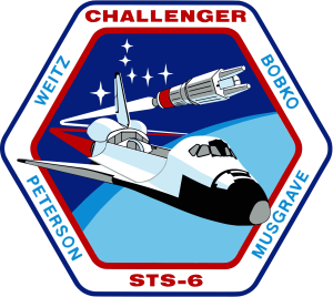 STS 6 Mission Patch