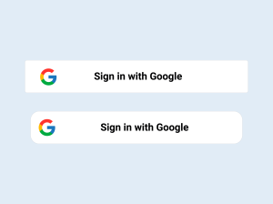 Sign in with Google Button