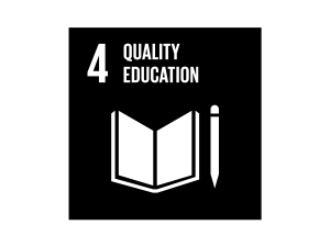 The Global Goals Quality Education Black