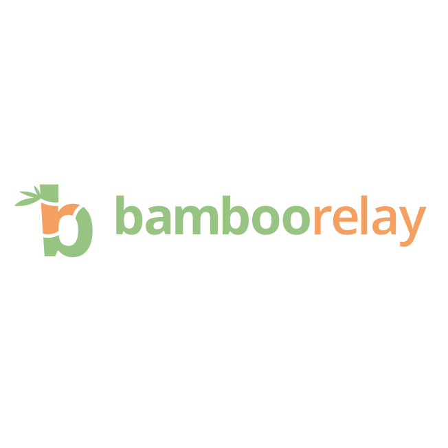 bamboo relay vector logo