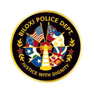 biloxi police department vector logo