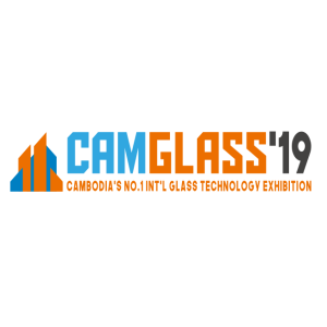 camglass 2019 cambodias no1 international glass technology exhibition logo