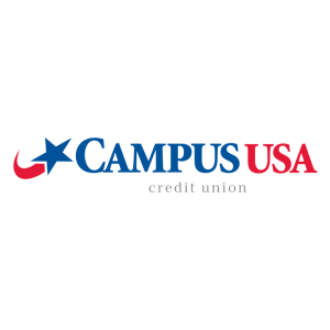 campus usa credit union logo vector