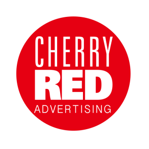 cherry red advertising logo vector