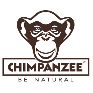 chimpanzee bar logo vector