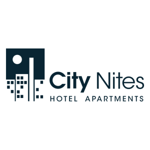city nites hotel appartments logo vector