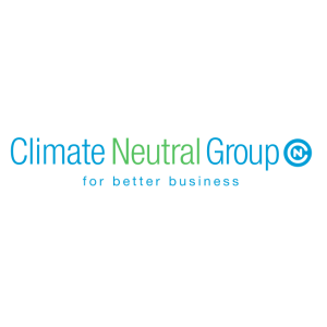 climate neutral group logo vector
