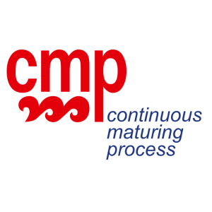 cmp continuous maturing process logo vector