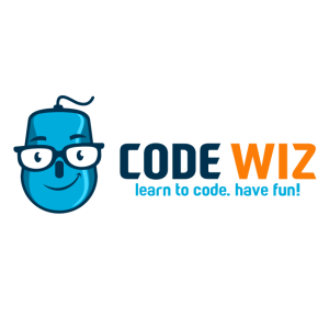 code wiz logo vector