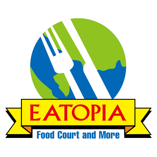 eatopia food court and more logo vector