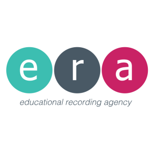 educational recording agency era logo vector