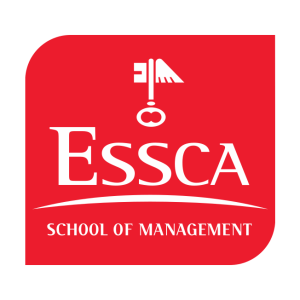 essca school of management logo vector