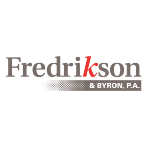fredrikson and byron p a logo vector