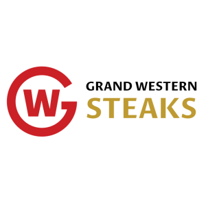 grand western steaks inc logo vector