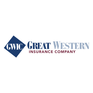 great western insurance company gwic logo vector