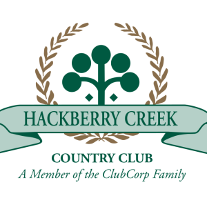 hackberry creek country club vector logo
