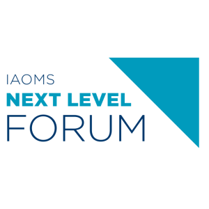 iaoms next level forum logo