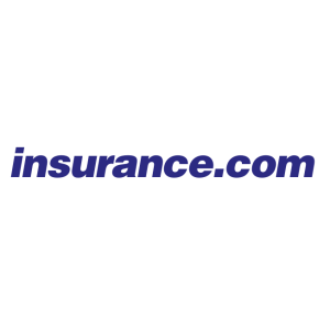 insurance com logo vector