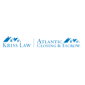 kriss law atlantic closing and escrow vector logo