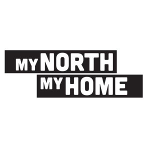 my north my home logo vector