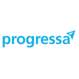 progressa financial inc logo vector
