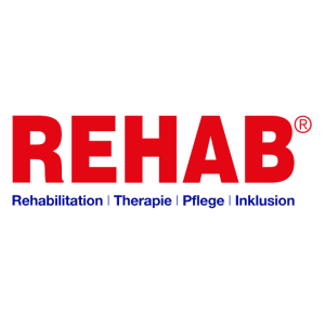rehab rehabilitation therapie pflege inklusion vector logo