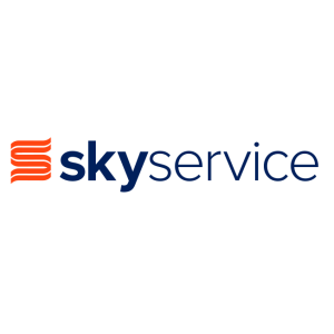 skyservice business aviation logo vector 2023