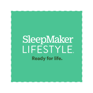 sleepmaker lifestyle logo vector