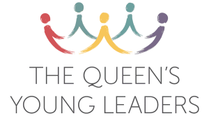 the queens young leaders vector logo