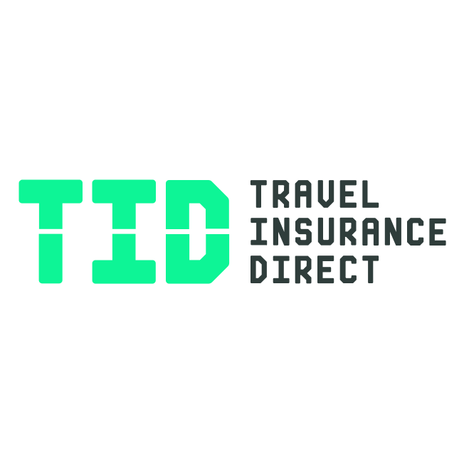 travel insurance direct logo vector