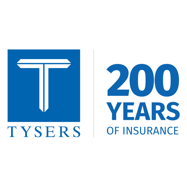 tysers insurance brokers logo vector