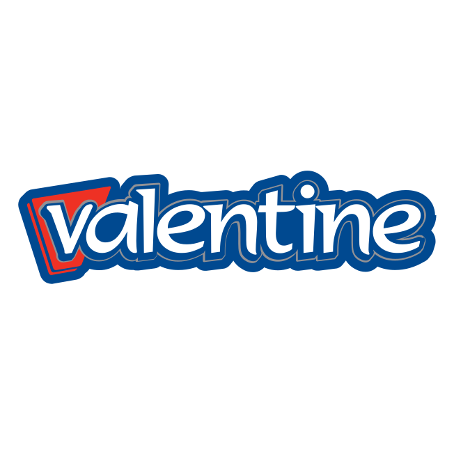 valentine restaurant quebec fast food logo vector
