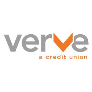 verve a credit union logo vector